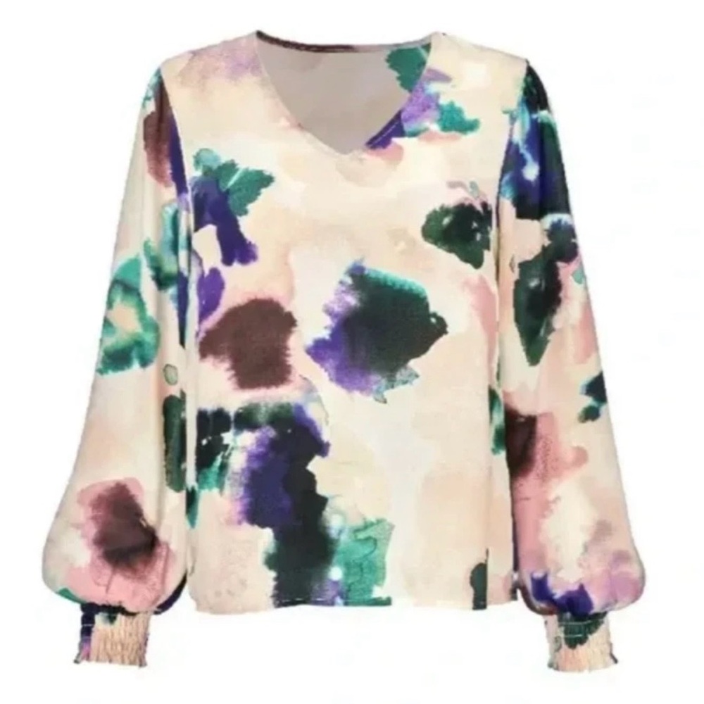 CAbi Mystic Blouse Multicolor 100% Polyester